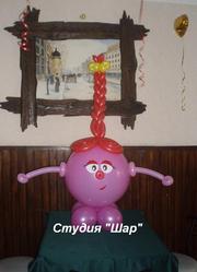 Шарики с гелием, букеты из воздушных шариков, украшение воздушными шар