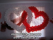 Воздушные шарики на свадьбу, Харьков! Свадебные оформления