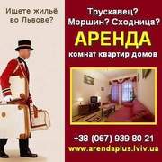 Снять квартиру Львов, Трускавец. Посуточно без посредника.