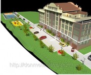 Квартира 250м2 новостройка, вид на Донбасс-Арену.