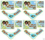 Печать этикетки, сувенирной наклейки, индивидуально от 1 экземпляра!