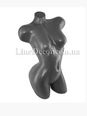 манекен женский Венера металлик