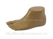 манекен женский ступня объемная с подошвой