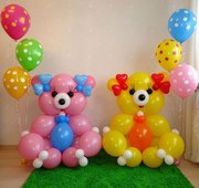 Фигуры, цветы, композиции из шаров, сердца, арки, гирлянды из шариков Киев