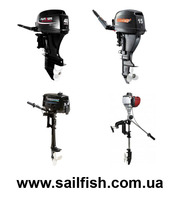 Подвесные лодочные моторы HIDEA, YAMABISI, YAMARINE, VOYAGER, PARSUN