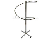 Стойка для одежды спиральная.