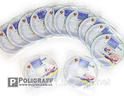 Печать на CD и DVD дисках, тиражирование дисков.