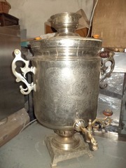 в продаже Самовар и нагреватель для чая, б у в рабочем состоянии.