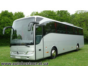 Аренда автобуса Мерседес на 50 мест, перевозки пассажиров Киев