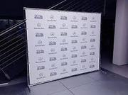 Брендвол- Раскладная Конструкция Для Рекламы в хорошем состоянии