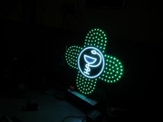 Изготовление аптечный крест анимационный светодиодный кресты для аптек